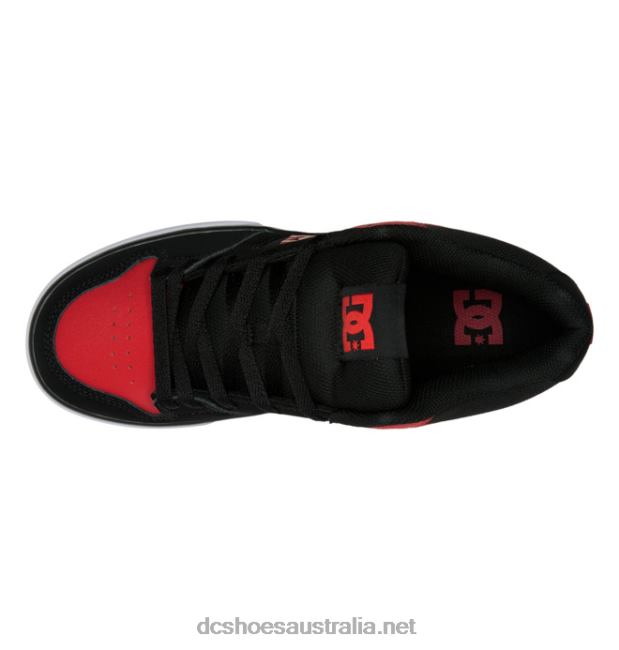 Men's Pure MID Mid-Top ShoesDC Shoes Black/Red T40LZ169