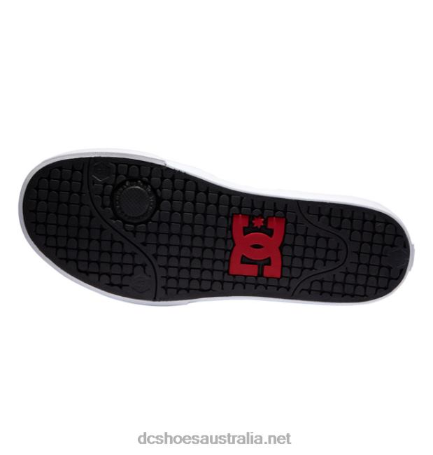Men's Pure MID Mid-Top ShoesDC Shoes Black/Red T40LZ169
