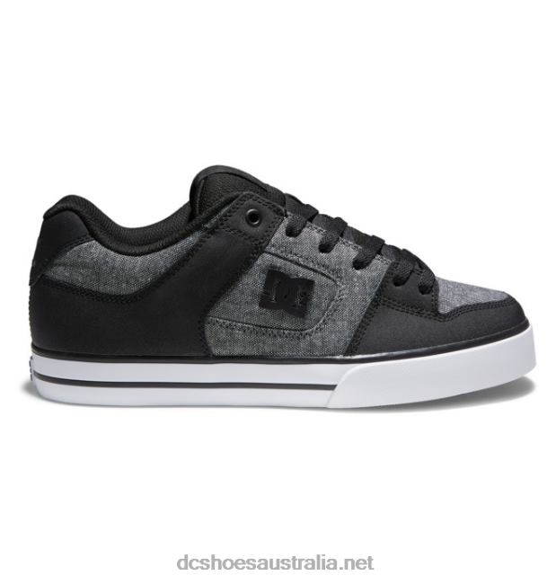 Men's Pure ShoesDC Shoes Black/Battleship T40LZ254