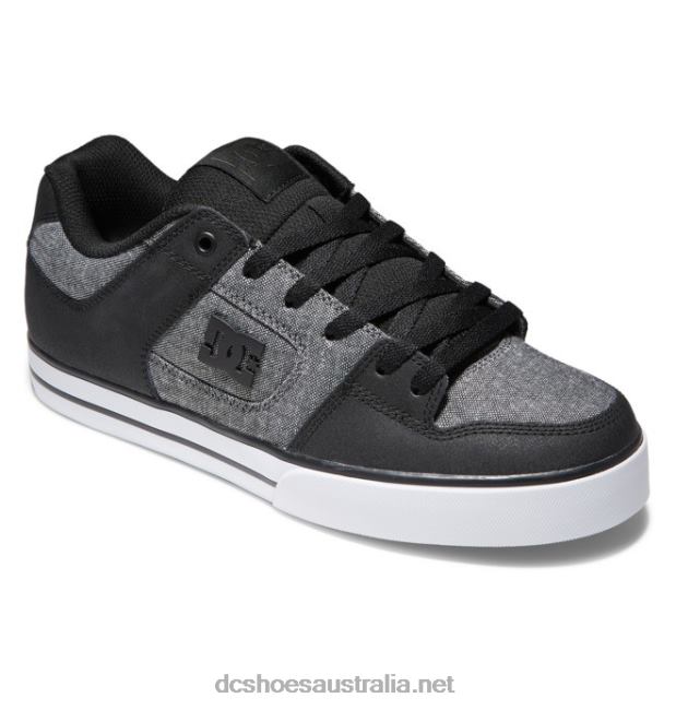 Men's Pure ShoesDC Shoes Black/Battleship T40LZ254