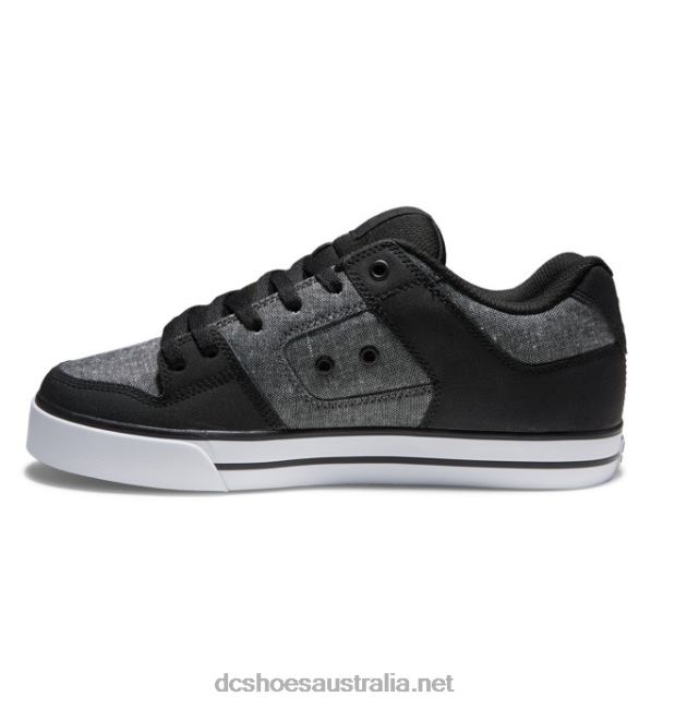 Men's Pure ShoesDC Shoes Black/Battleship T40LZ254