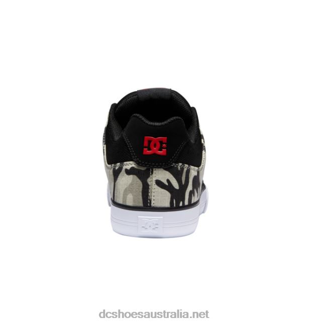Men's Pure ShoesDC Shoes Black Camouflage T40LZ37