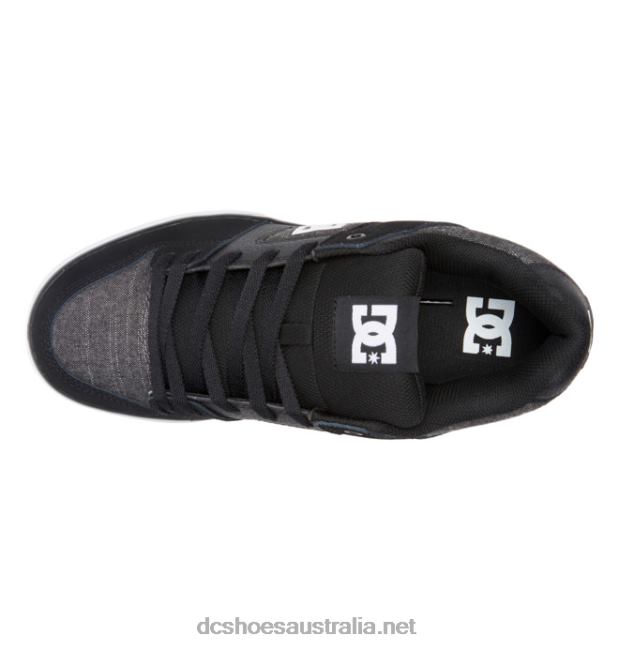 Men's Pure ShoesDC Shoes Black/Dark Slate T40LZ250