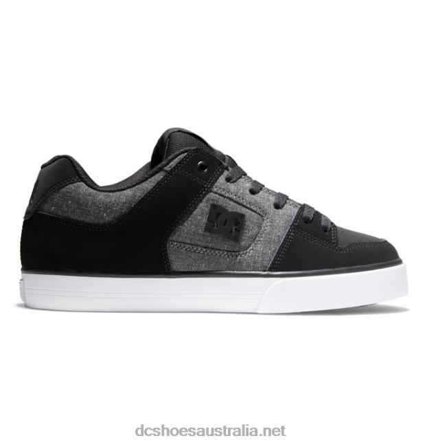 Men's Pure ShoesDC Shoes Black/Grey T40LZ248