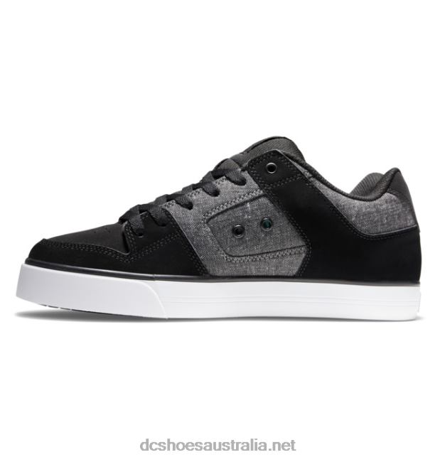 Men's Pure ShoesDC Shoes Black/Grey T40LZ248