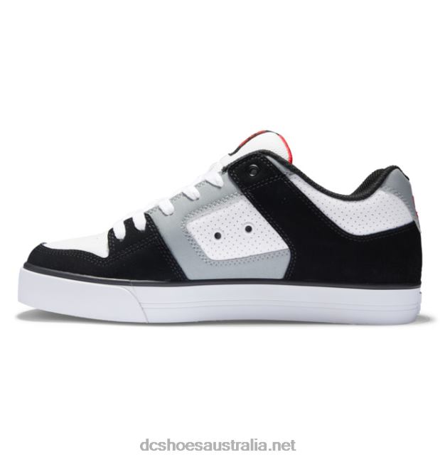 Men's Pure ShoesDC Shoes Black/White/Grey T40LZ253