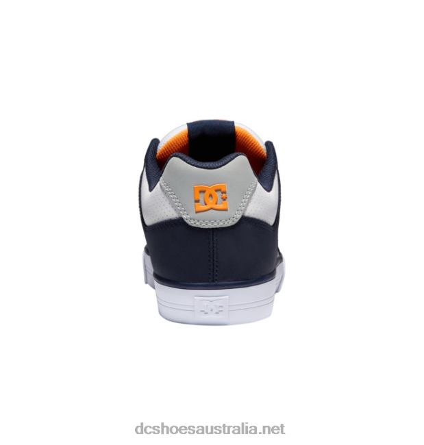 Men's Pure ShoesDC Shoes White/Grey/Blue T40LZ247