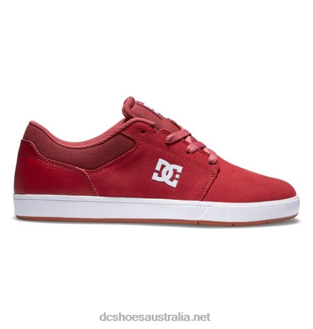Men's Crisis 2 Skate ShoesDC Shoes Biking Red T40LZ217