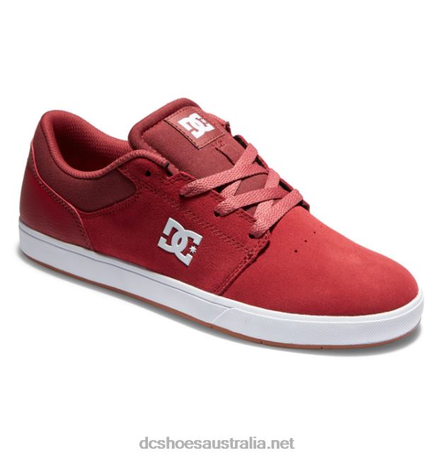 Men's Crisis 2 Skate ShoesDC Shoes Biking Red T40LZ217