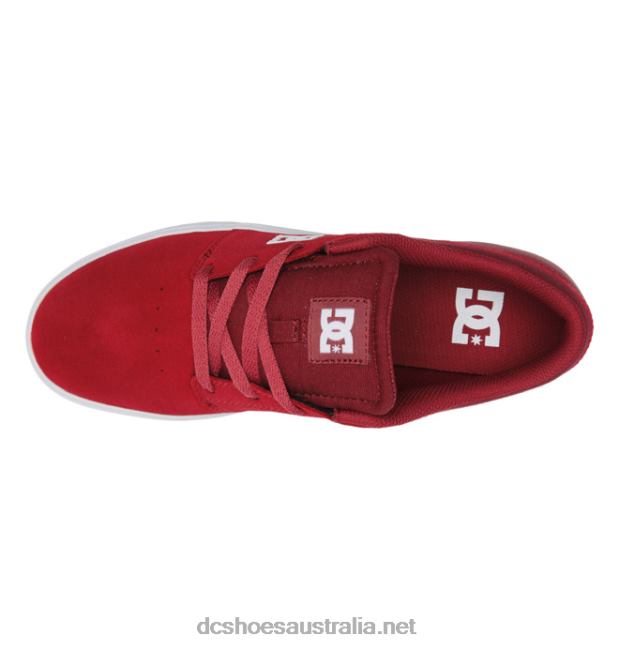 Men's Crisis 2 Skate ShoesDC Shoes Biking Red T40LZ217