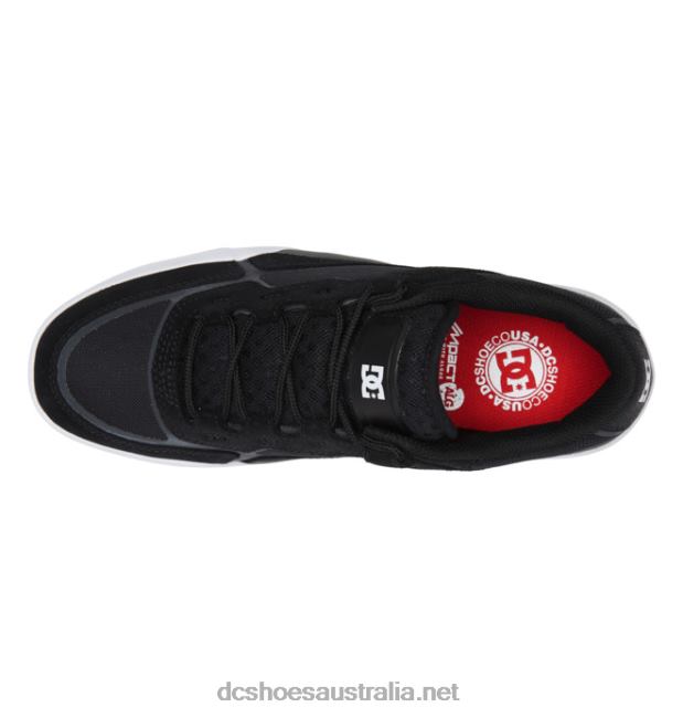 Men's DC Metric Skate ShoesDC Shoes Black/Grey T40LZ48