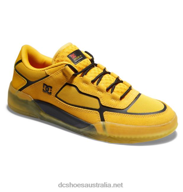 Men's DC Metric Skate ShoesDC Shoes Gold/Black T40LZ337