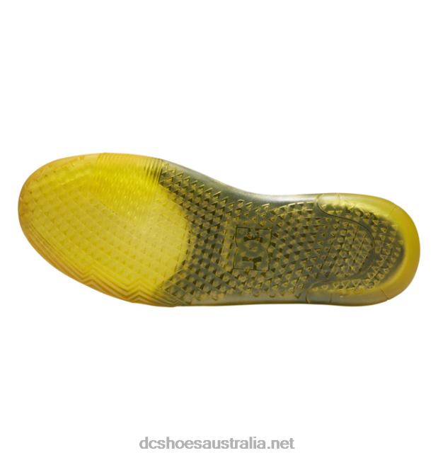 Men's DC Metric Skate ShoesDC Shoes Gold/Black T40LZ337