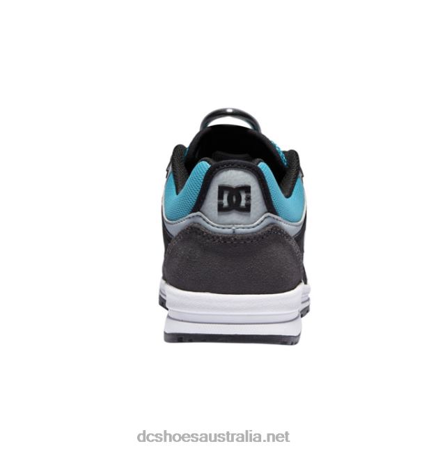 Men's Kalis Lite Skate ShoesDC Shoes Black/Grey/Blue T40LZ175