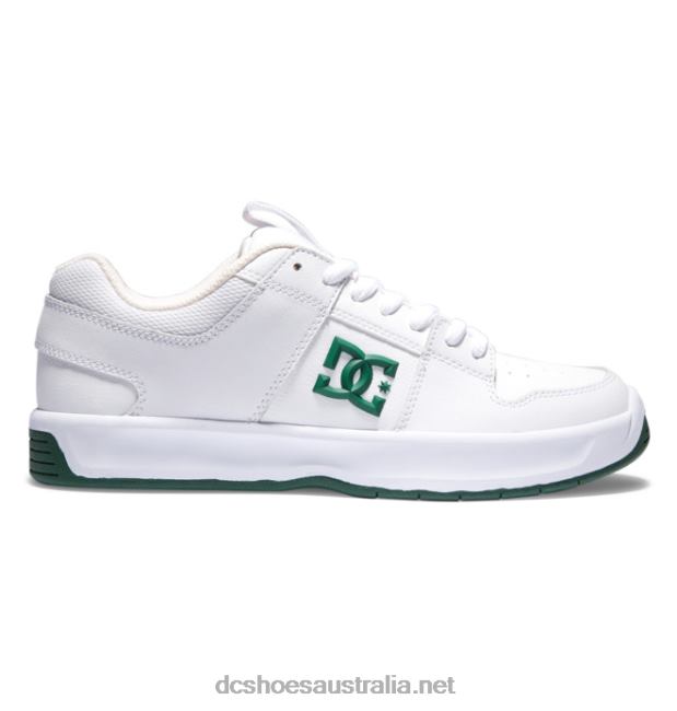 Men's Lynx Zero Skate ShoesDC Shoes White/Green T40LZ236