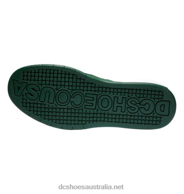 Men's Lynx Zero Skate ShoesDC Shoes White/Green T40LZ236