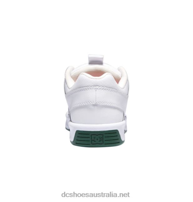 Men's Lynx Zero Skate ShoesDC Shoes White/Green T40LZ236