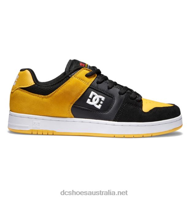 Men's Manteca 4 Skate ShoesDC Shoes Black/Gold T40LZ168