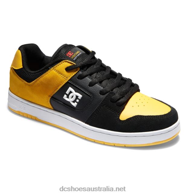 Men's Manteca 4 Skate ShoesDC Shoes Black/Gold T40LZ168