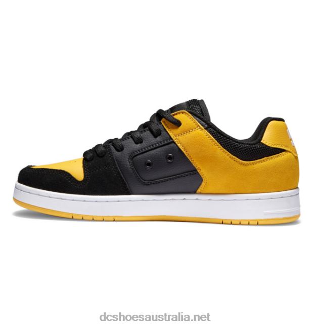 Men's Manteca 4 Skate ShoesDC Shoes Black/Gold T40LZ168