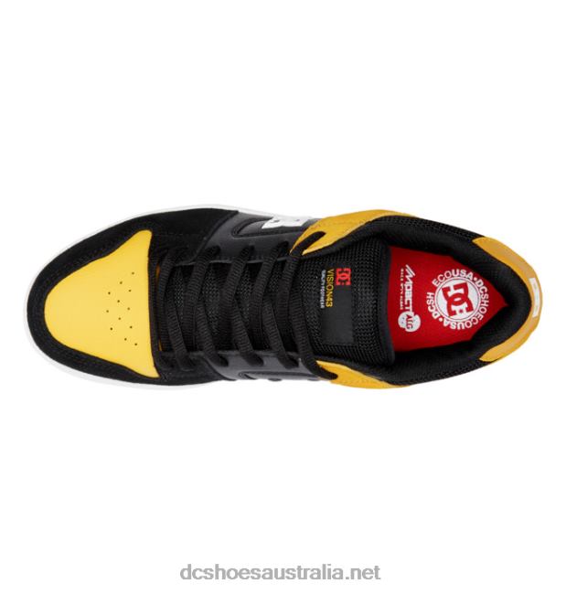 Men's Manteca 4 Skate ShoesDC Shoes Black/Gold T40LZ168