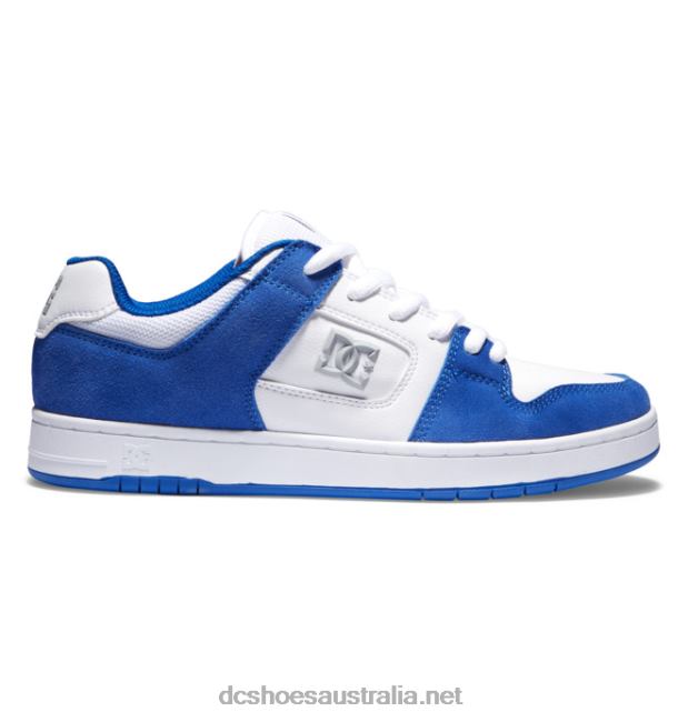 Men's Manteca 4 Skate ShoesDC Shoes Blue/White T40LZ235