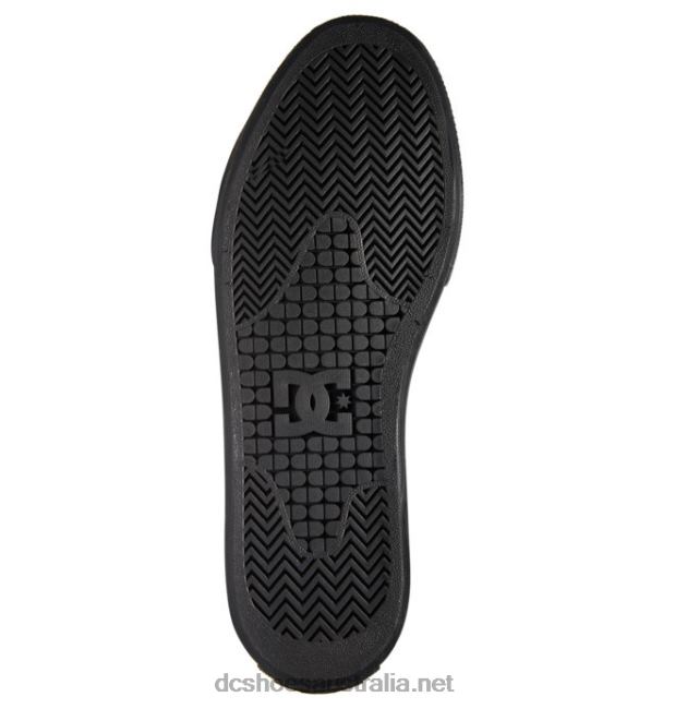 Men's Manual Hi RT High Top Skate ShoesDC Shoes Black/Battleship T40LZ202