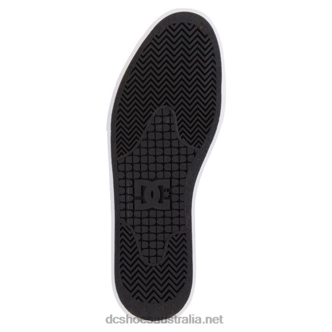 Men's Manual RT S Suede Skate ShoesDC Shoes Black/White T40LZ190