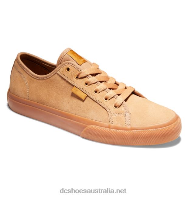 Men's Manual Skate ShoesDC Shoes Brown/Gum T40LZ340