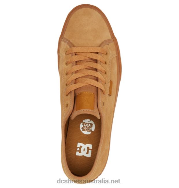 Men's Manual Skate ShoesDC Shoes Brown/Gum T40LZ340