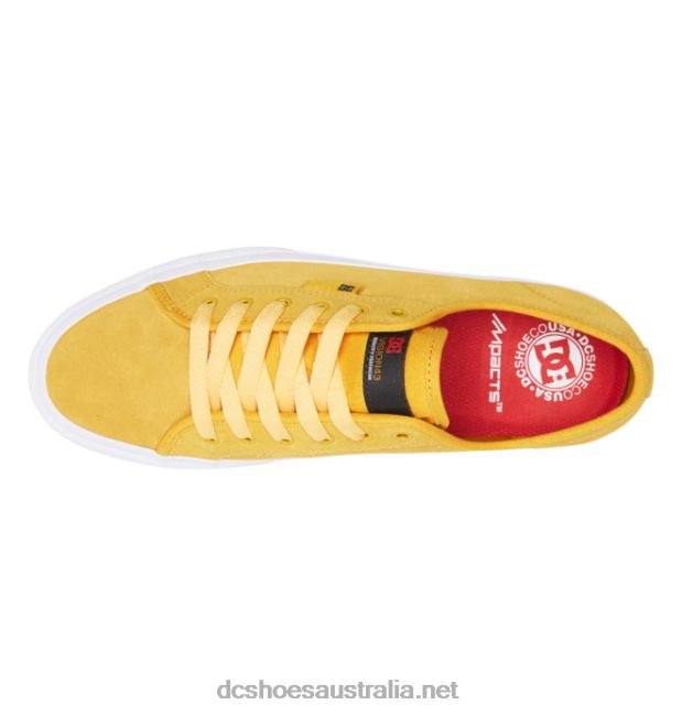 Men's Manual Skate ShoesDC Shoes Gold T40LZ219