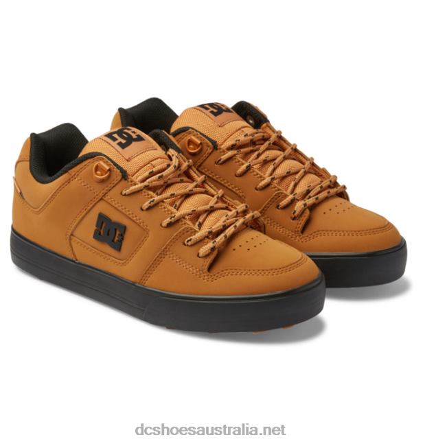 Men's Pure Winterized Skate ShoesDC Shoes Wheat T40LZ187
