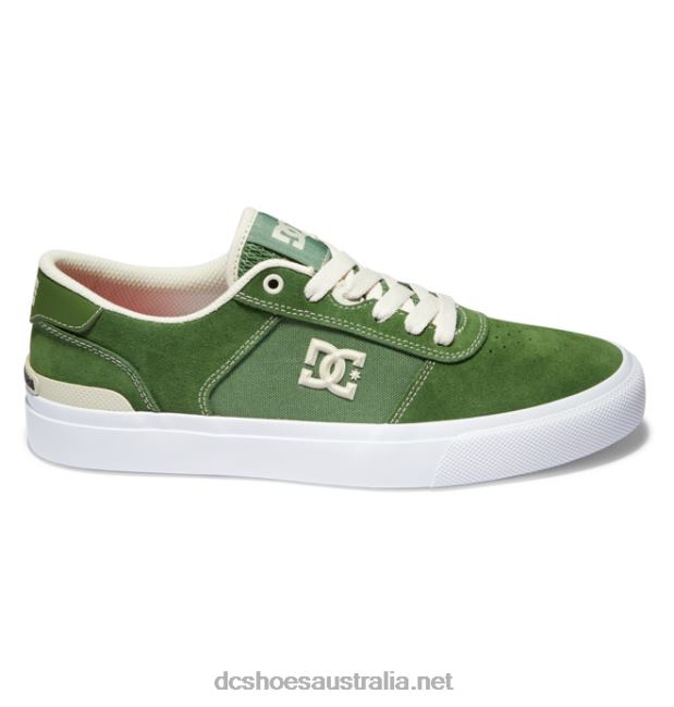 Men's Teknic S Jaakko Skate ShoesDC Shoes Dark Olive T40LZ24