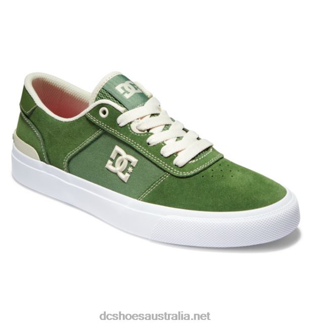 Men's Teknic S Jaakko Skate ShoesDC Shoes Dark Olive T40LZ24