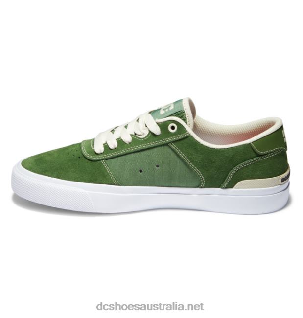 Men's Teknic S Jaakko Skate ShoesDC Shoes Dark Olive T40LZ24