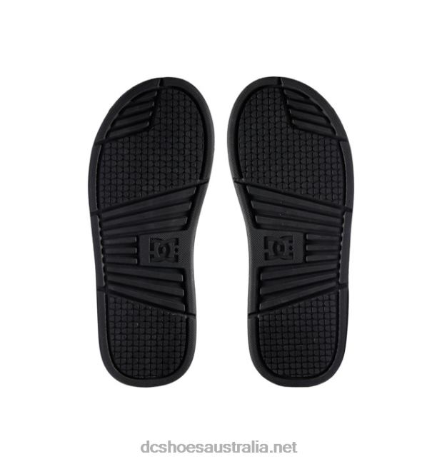 Bolsa - Sandals for MenDC Shoes Black/Camel T40LZ53