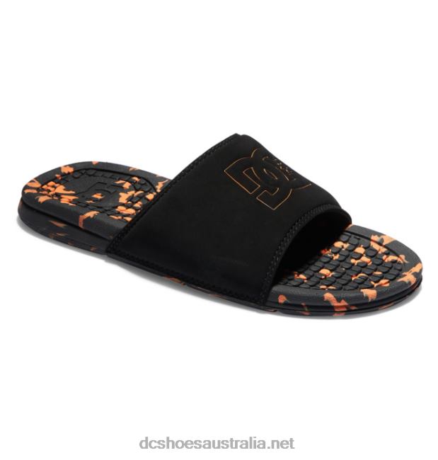 Bolsa - Sandals for MenDC Shoes Black/Orange T40LZ314