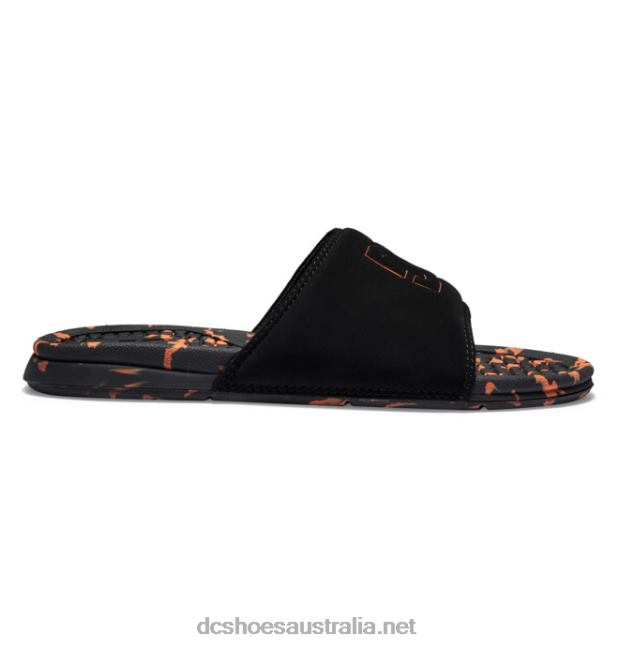 Bolsa - Sandals for MenDC Shoes Black/Orange T40LZ314