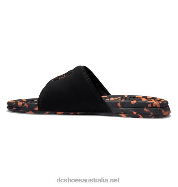 Bolsa - Sandals for MenDC Shoes Black/Orange T40LZ314