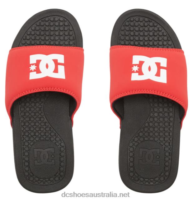 Bolsa - Sandals for MenDC Shoes Black/Red T40LZ317