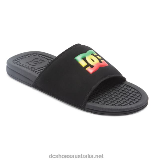 Bolsa - Sandals for MenDC Shoes Black/Red T40LZ52
