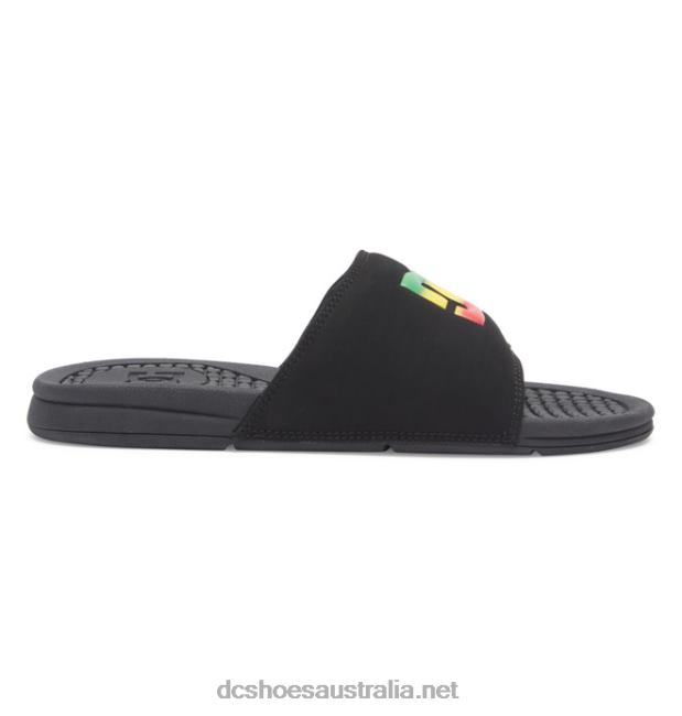 Bolsa - Sandals for MenDC Shoes Black/Red T40LZ52