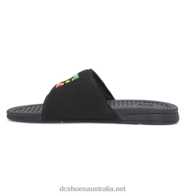 Bolsa - Sandals for MenDC Shoes Black/Red T40LZ52