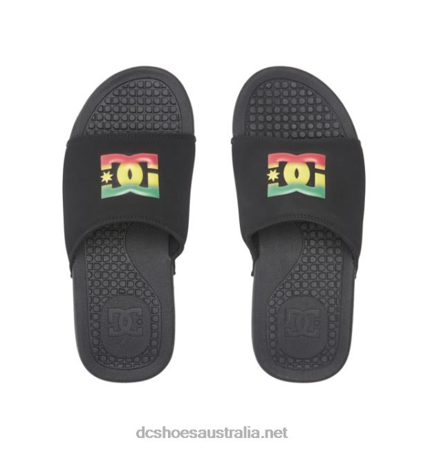Bolsa - Sandals for MenDC Shoes Black/Red T40LZ52