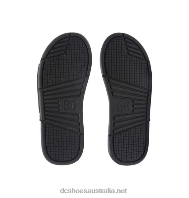 Bolsa - Sandals for MenDC Shoes Black/Red T40LZ52