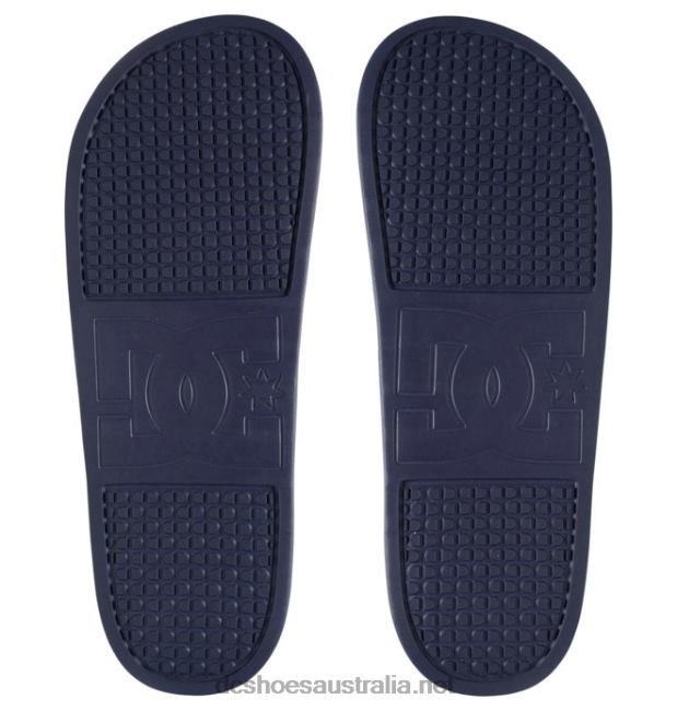 DC Slide - Slider Sandals for MenDC Shoes Navy/Red T40LZ240
