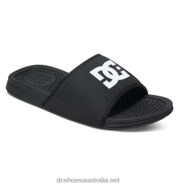 Men's Bolsa SlidesDC Shoes Black T40LZ318