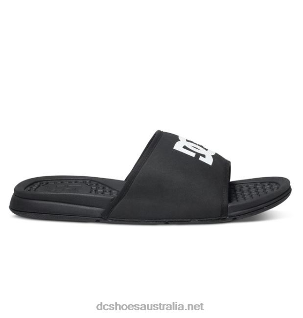 Men's Bolsa SlidesDC Shoes Black T40LZ318