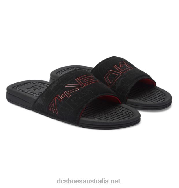 Men's Star Wars DC Bolsa Basic SandalDC Shoes Black/Red T40LZ388