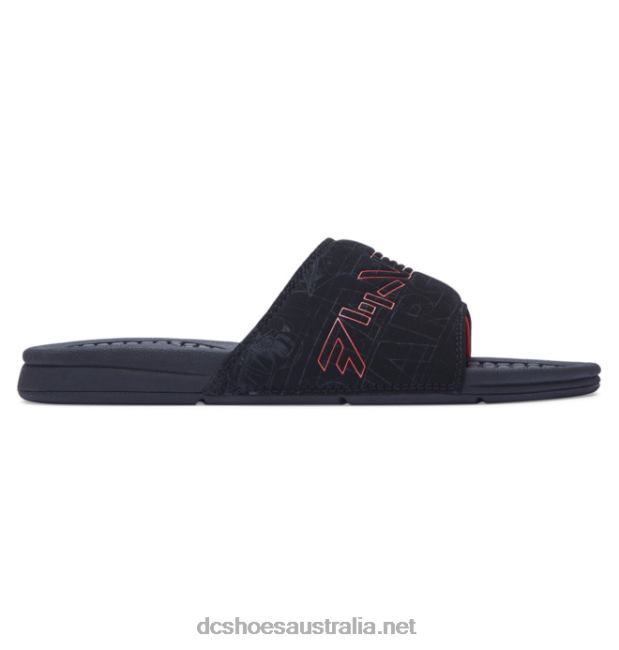 Men's Star Wars DC Bolsa Basic SandalDC Shoes Black/Red T40LZ388